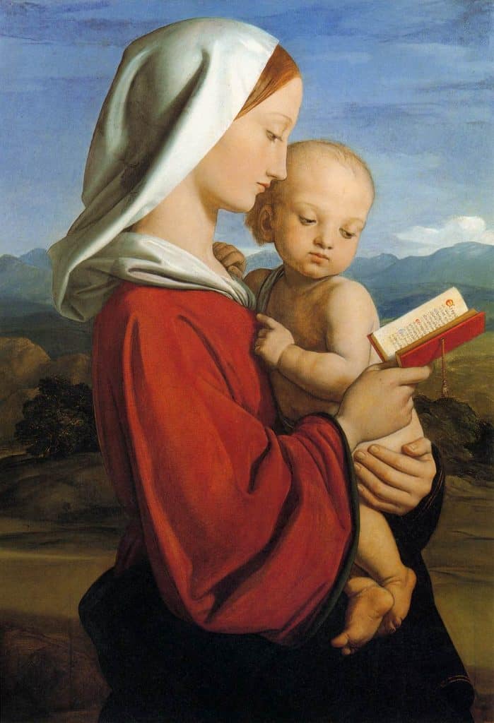 Madonna and Child image to illustrate Christmas Letter 2019 post