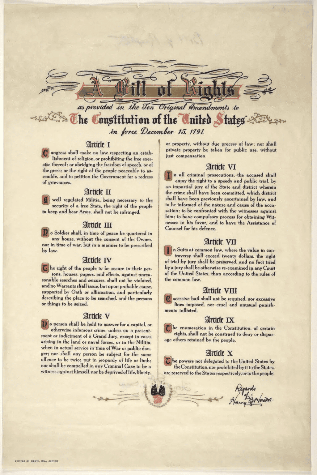 a-bill-of-rights-as-provided-in-the-ten-original-amendments-to-the-constitution-1-1026×1536 A replica image of The Bill of Rights, the first 10 Amendments to the Constitution of the United States of America, for a post about Independence Day. Image courtesy: https://loc.getarchive.net/media/a-bill-of-rights-as-provided-in-the-ten-original-amendments-to-the-constitution
